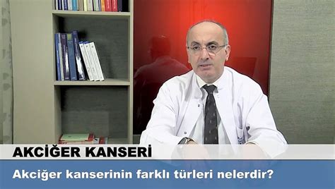 Akciğer Kanserinin Türleri Nelerdir?