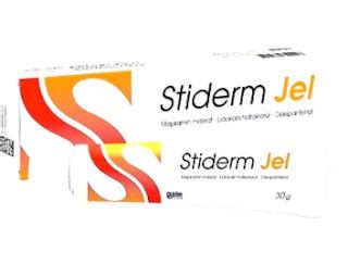 Stiderm Jel Yan Etkileri