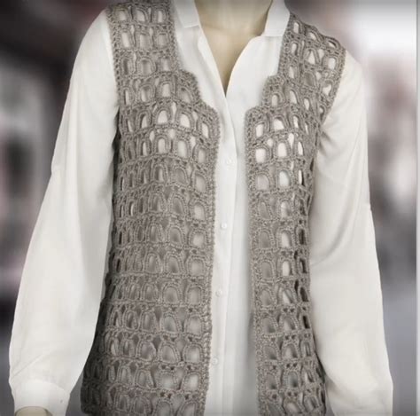 Tığ İşi Yelek Modelleri